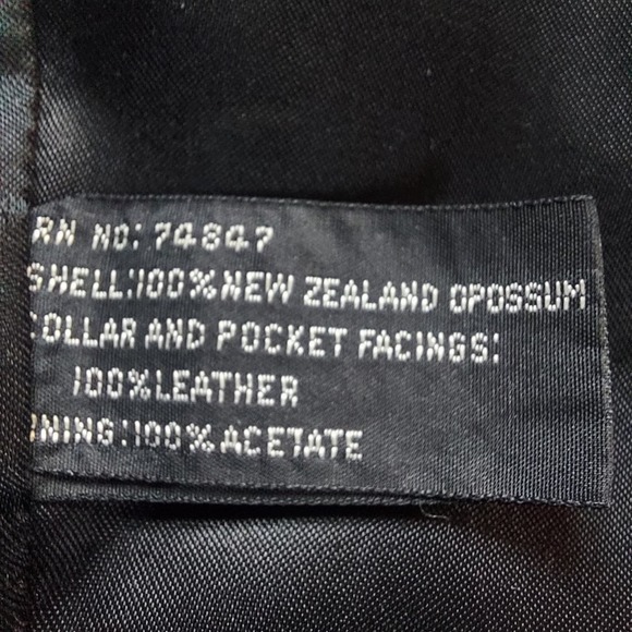 Andrew Marc opossum fur vest - Picture 16 of 16